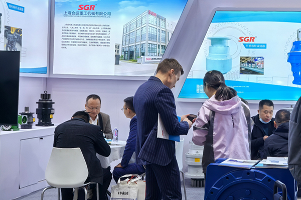 SGR -Getriebe auf Bauma China 2024